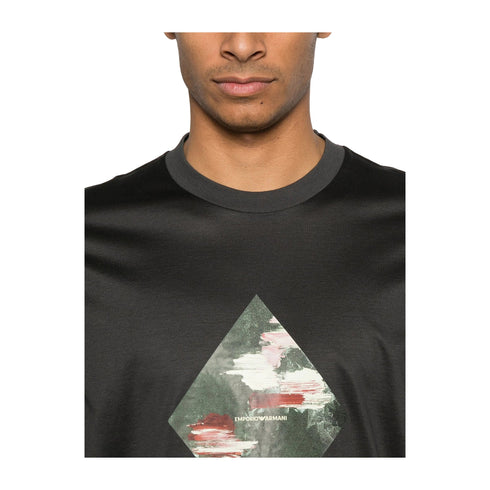 Emporio Armani T-shirt T-shirt Uomo maxi stampa frontale S P25 - EMPORIO ARMANIEM001067AF13747 - U9083 - S - Francavilla Moda